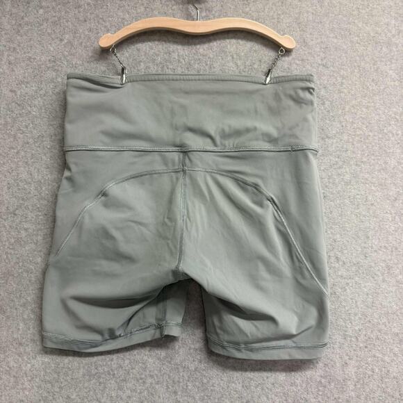 Lululemon Fast Free HR Running Shorts 6” Gray Women’s Size 8 Style LW7AU6 - Picture 5 of 7